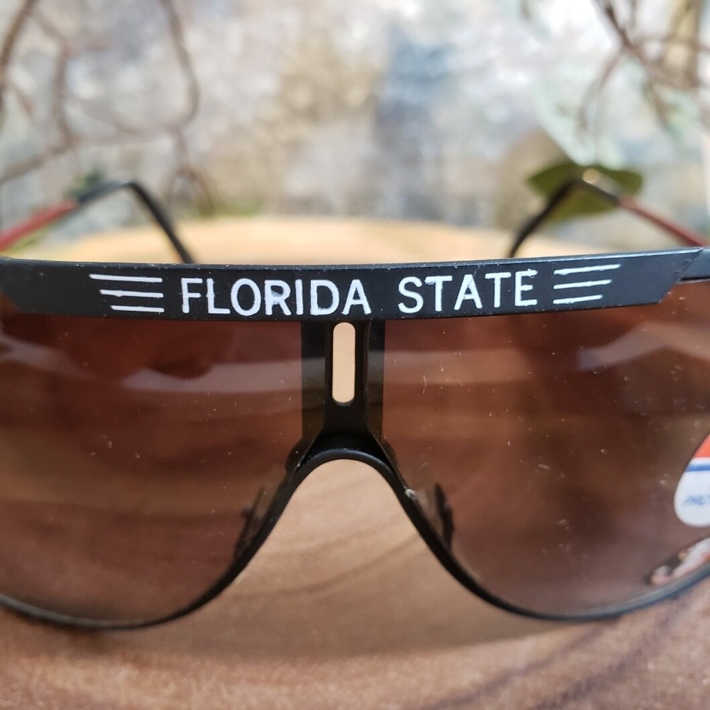 MEN'S Florida State Black Framed Aviator Sunglasses UV100 (100% UV‎ Protection)